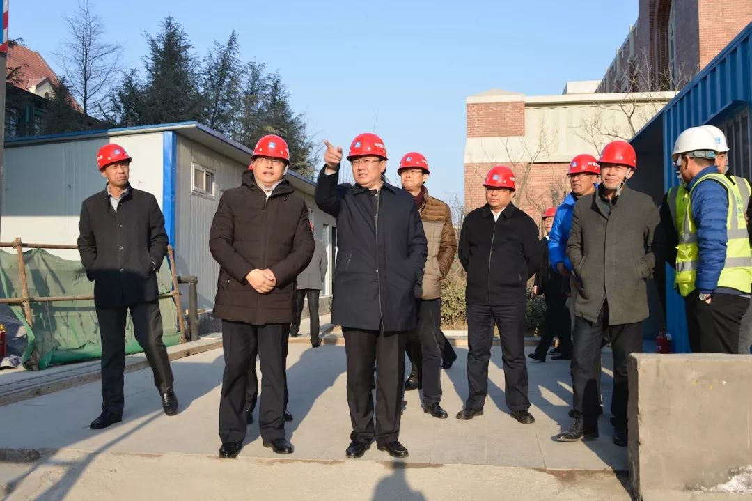 刘鹏照调研青岛美术学校、青岛外语学校租赁型人才公寓建设